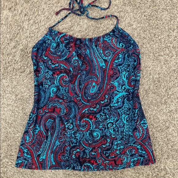 Merona Tankini Swim Top - Picture 2 of 4